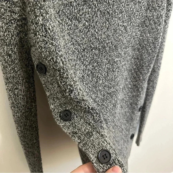 Lucky Brand Wool Mohair Blend Button Side Pull Over Cowl Neck Sweater Size Small - Picture 4 of 7